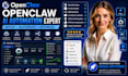setup openclaw ai agent claude automation n8n clawdbot vps deployment chatbot
