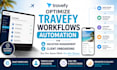 optimize travefy workflows automation for vacation management client onboarding