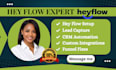 build heyflow forms, lead funnels and CRM integrations