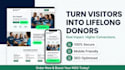 design nonprofit charity donation website