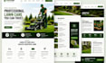 build a wordpress lawn service website
