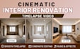 create a cinematic construction and renovation timelapse