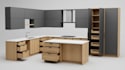 design custom kitchen and cabinet projects in mozaik and create cnc programs