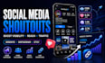 promote shoutout share website link to 300m uk usa ca de audience fb tiktok x