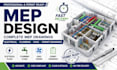 design mep plans electrical plan plumbing plan, hvac design and permit drawings