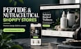 design a professional woocommerce pepetide and nutraceutical