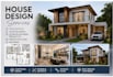 create a graphic design and house design