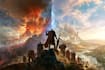 create fantasy game key art and illustrated covers