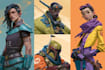 sci fi character illustration or sci fi character