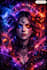 create cosmic gothic psychedelic digital art, wallpapers