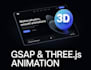 build an award winning 3d animated website using threejs and react