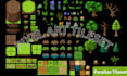 pixel art tileset 2d sprite sheet top down pixel tileset platformer game art