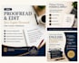 proofread and edit english documents