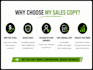 write high converting sales copy and landing page copy