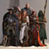 design a dnd party art and group art
