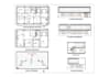 draw architectural floor plans,elevations and sections in autocad