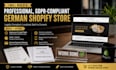 build a professional, gdpr compliant german shopify store