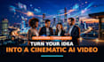 produce an ai video for you