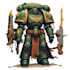 draw your warhammer 40k character in grimdark style
