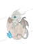 illustration digital de dragons