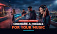produce  an ai music video