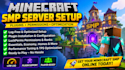 build a lag free minecraft smp with plugins permission and optimization