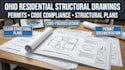 ohio structure drawings for residential permits and code compliance