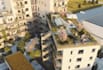 visualize 3d residential building blueprint, bungalow interior layout cgi render