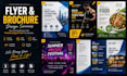 do creative flyer design and broucher