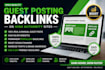 build niche edit backlinks through relevant link insertion