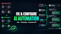 fix meta api whatsapp evolution api ai chatbot vapi manychat api CRM deployment