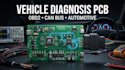 design vehicle diagnosis system pcb, obd2 can bus and automotive electronics