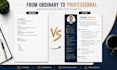 design a professional CV resume