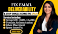 fix email deliverability, spf dkim dmarc and g suite to improve inbox placement