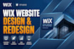 create wix website, wix website redesign, luxury wix website