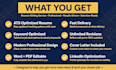 write ats optimized resume, professional CV