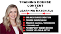 develop professional training course content and learning materials