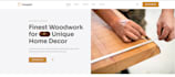 design a modern carpentry forestry and wood manufacturing website