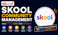 setup skool online community skool course creation skool community manage
