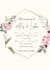 design elegant wedding invitation and party card
