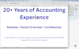 provide accurate data entry and invoice services