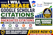 increase google scholar citations and backdated citations