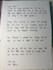handwritten letter, notes and assignments