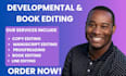 developmental editing, book editing, proofread novel, book formatting