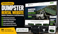 design a professional dumpster rental website