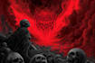 draw dark art illustration with engraving style