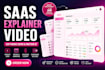 create saas explainer video, saas demo video, animated saas