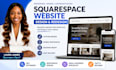 squarespace website design or squarespace redesign custom website development