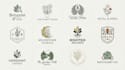 design elegant handmade feminine botanical logo