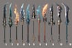 create weapon design and illustration
